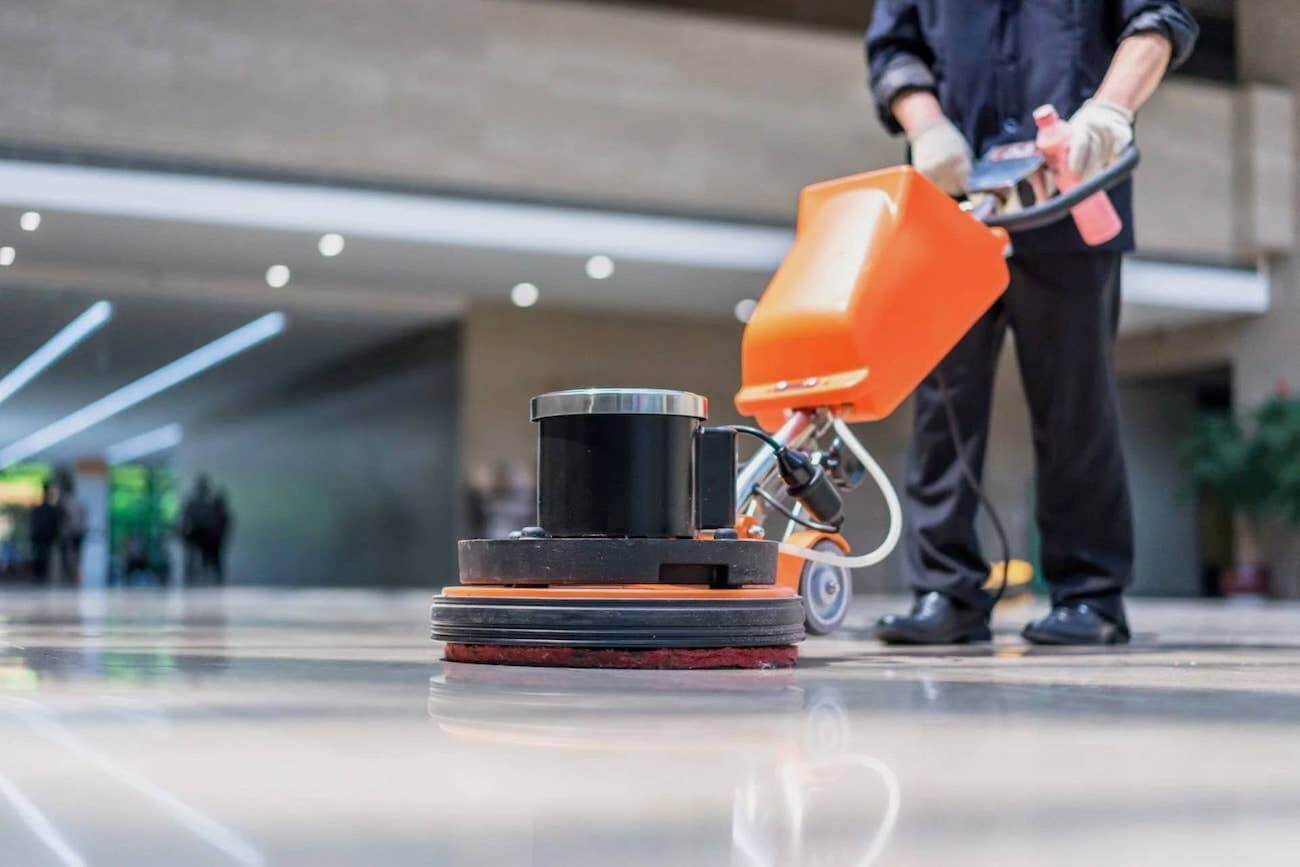 Shop Floor Deep Cleaning